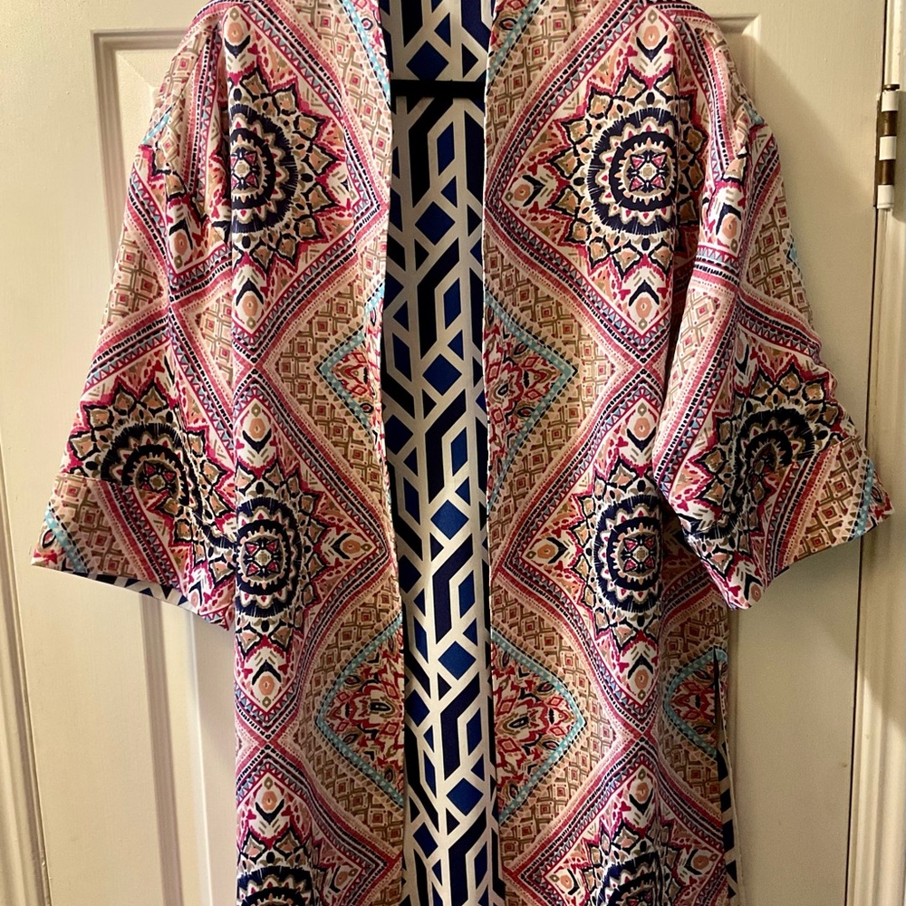 Chico’s reversible kimono